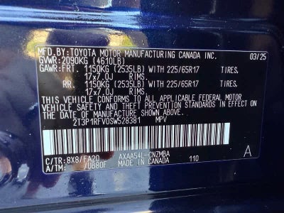 2025 Toyota RAV4 XLE AWD