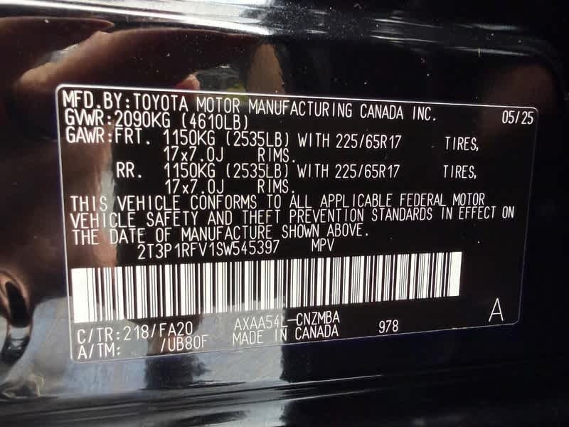 2025 Toyota RAV4 XLE AWD