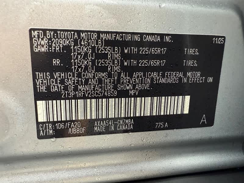 2025 Toyota RAV4 XLE AWD