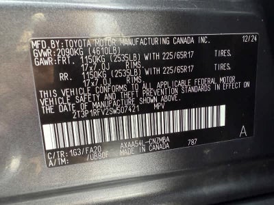 2025 Toyota RAV4 XLE AWD