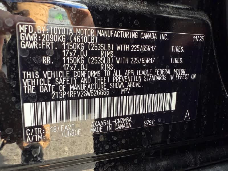 2025 Toyota RAV4 XLE AWD