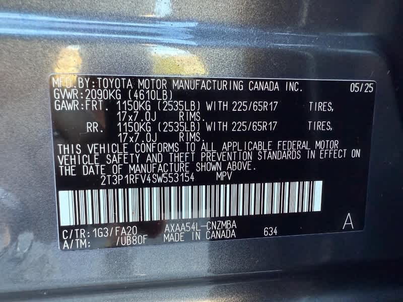 2025 Toyota RAV4 XLE AWD