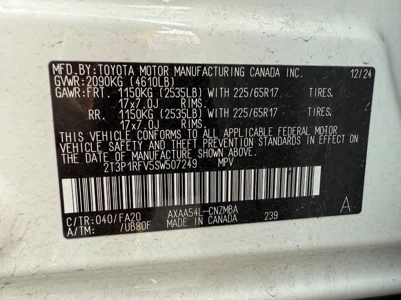 2025 Toyota RAV4 XLE AWD