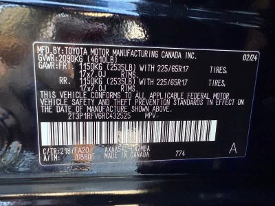 2024 Toyota RAV4 XLE AWD