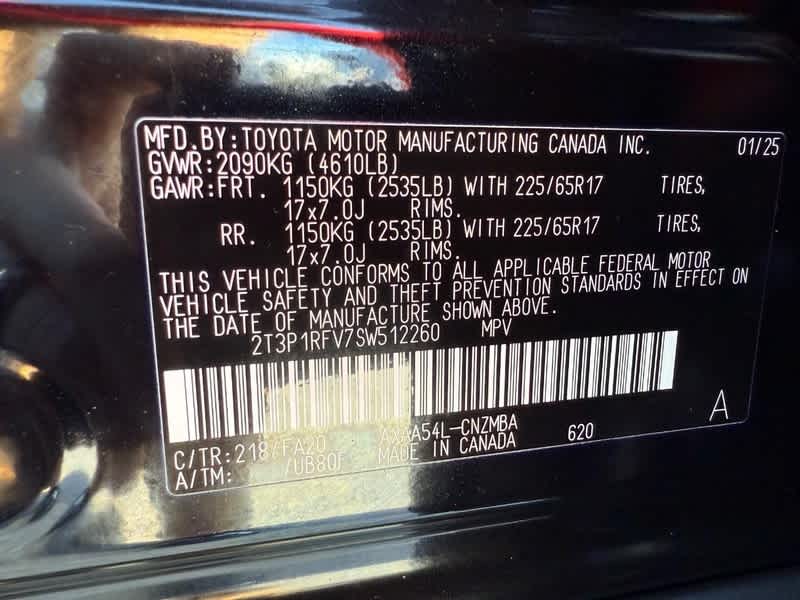 2025 Toyota RAV4 XLE AWD