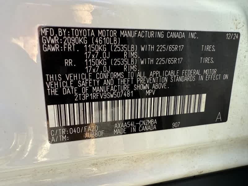 2025 Toyota RAV4 XLE AWD