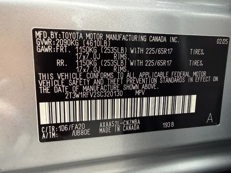 2025 Toyota RAV4 XLE FWD