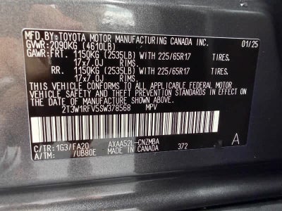 2025 Toyota RAV4 XLE FWD