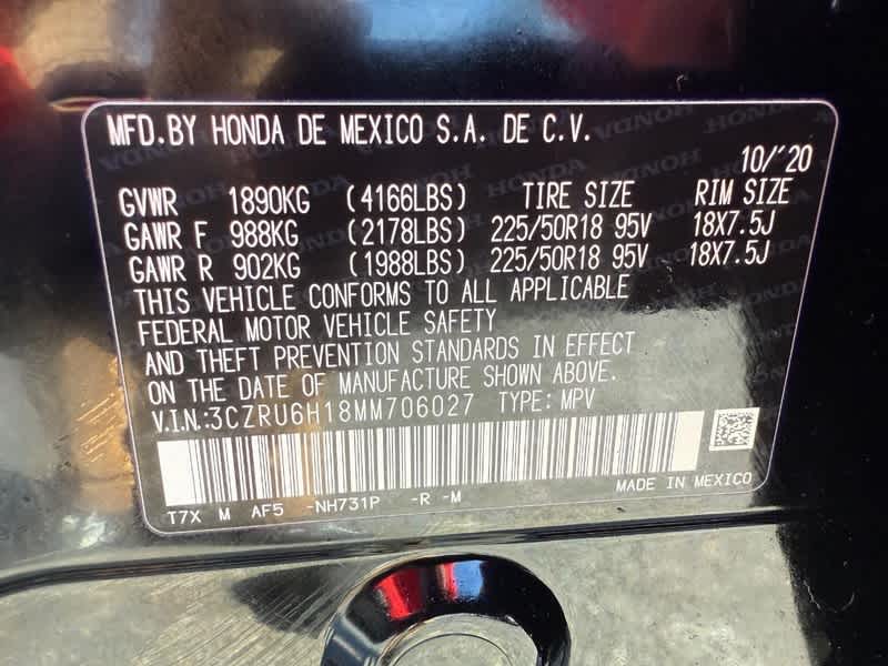 2021 Honda HR-V Sport AWD CVT