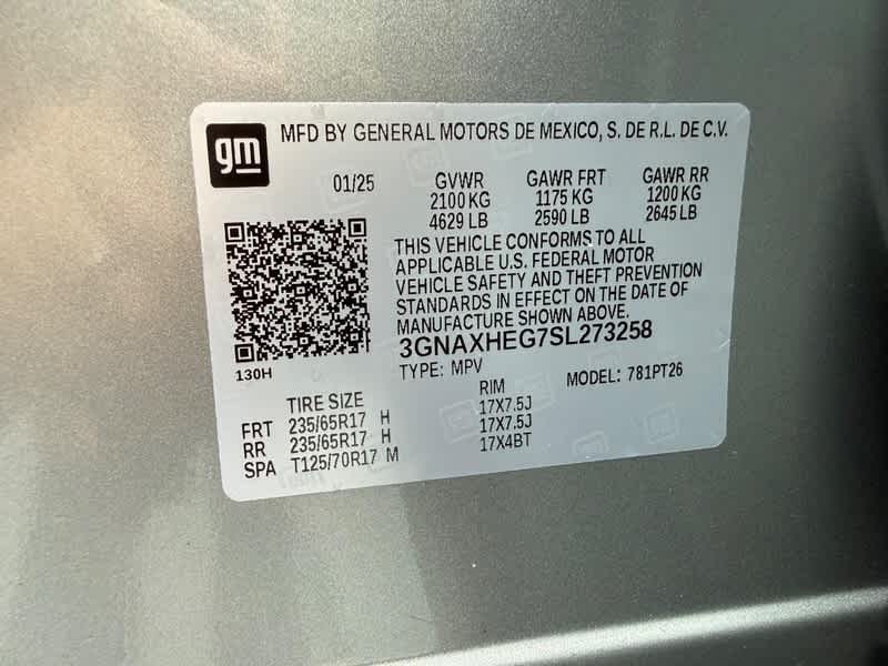 2025 Chevrolet Equinox FWD 4dr LT w/1LT