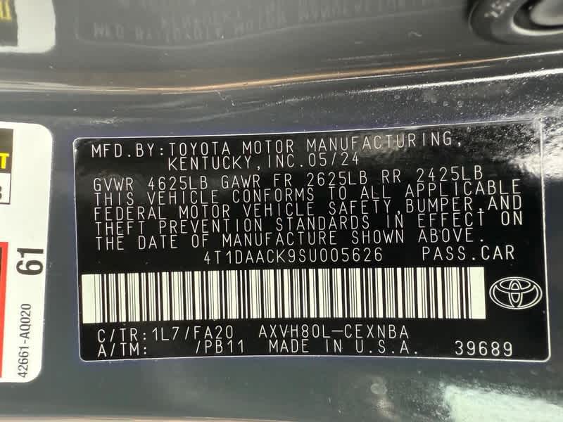 2025 Toyota Camry LE