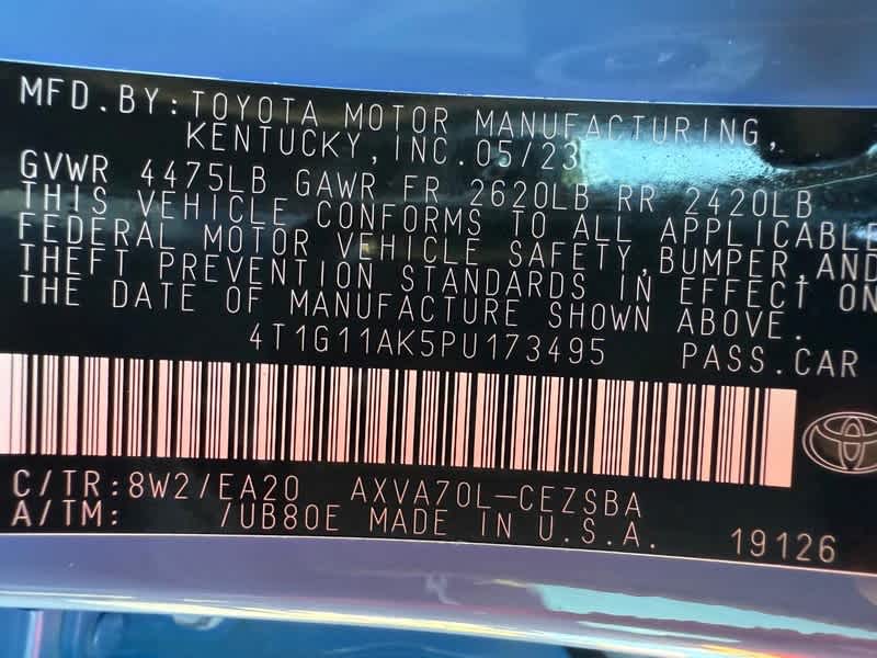 2023 Toyota Camry SE Auto