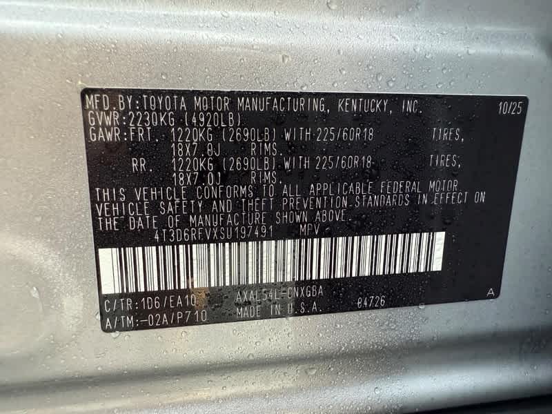 2025 Toyota RAV4 Hybrid Limited AWD