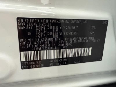 2025 Toyota RAV4 Hybrid XLE AWD