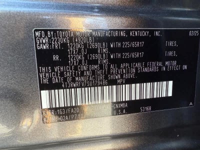 2025 Toyota RAV4 Hybrid XLE AWD