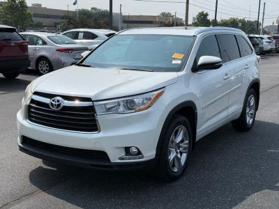 2015 Toyota Highlander AWD 4dr V6 Limited