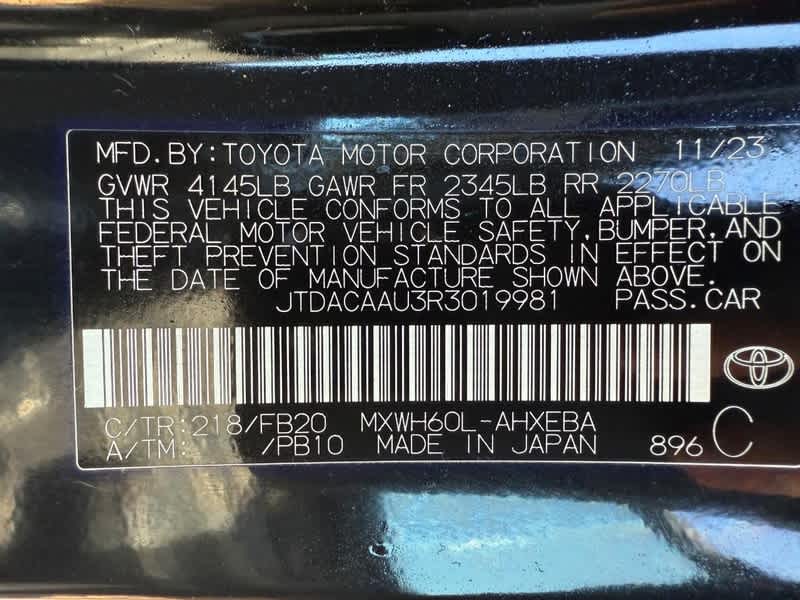 2024 Toyota Prius LE