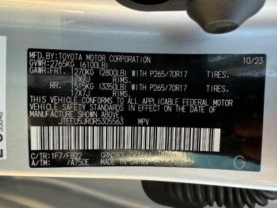 2024 Toyota 4Runner SR5 2WD