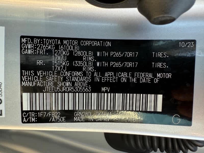 2024 Toyota 4Runner SR5 2WD