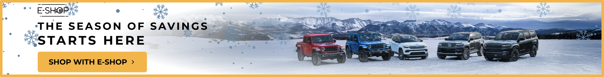 The season of savings Starts here