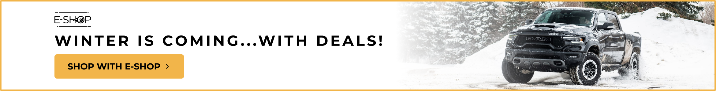 Winter is coming.. With deals!